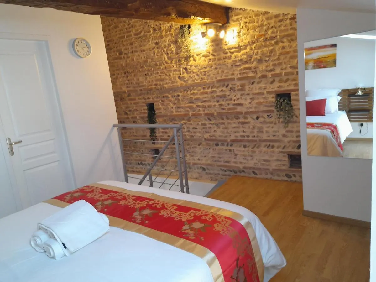Apartament T2 Charmant Duplex Independant Blagnac Francja